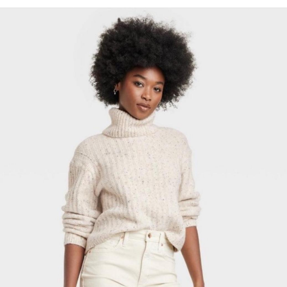 Universal Thread Mock Turtleneck Pullover Women's… - image 1